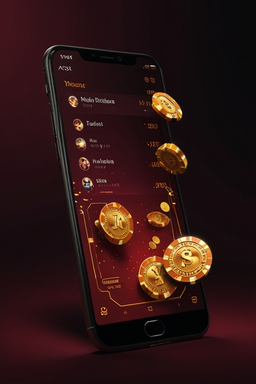 Smartphone mit Fiesta Slots App